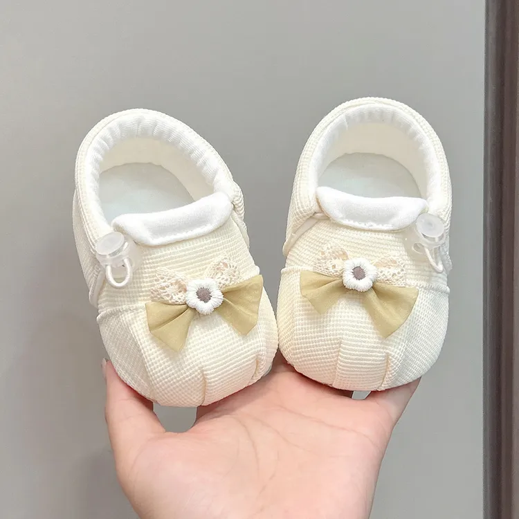 幼儿婴儿鞋车缝线单鞋鞋子防滑公主学步鞋防踢学院风