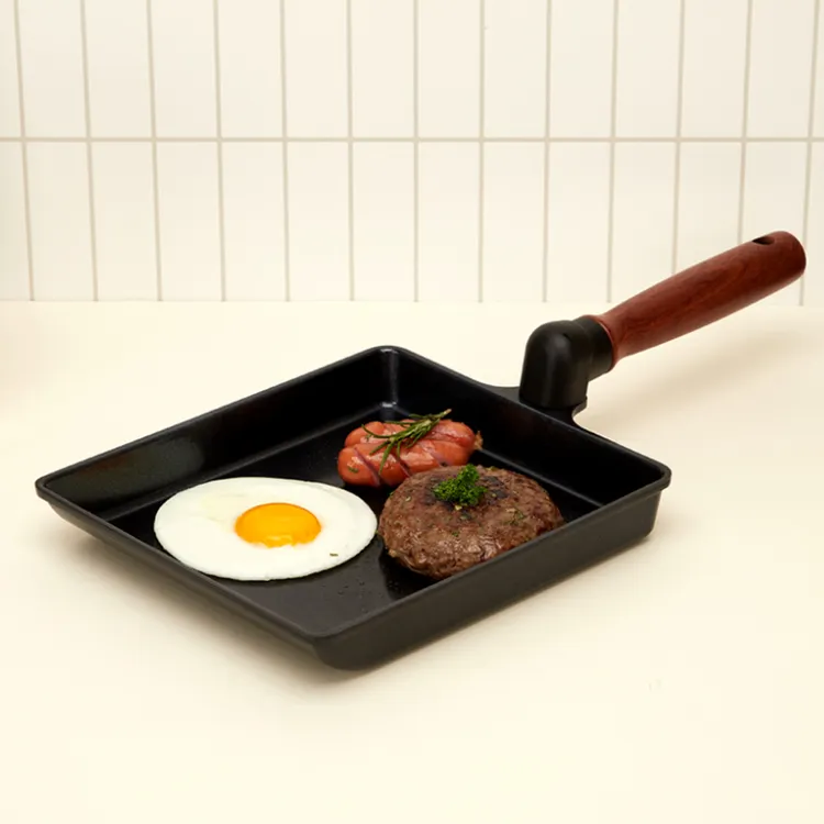 Vizzart韩国进口玉子烧平底方形厨房煎锅 (电磁炉兼用)