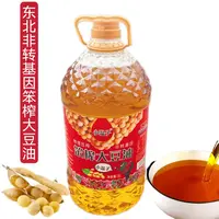 (小温子)东北非转基因笨榨大豆油5升