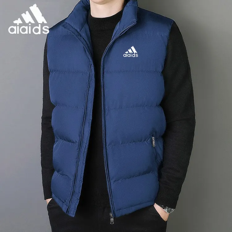 奥莱正品男士秋冬季马甲加厚保暖棉马夹背心男士大码休闲坎肩外套