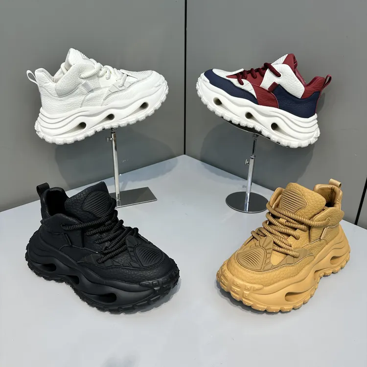 欧洲站潮牌新款男士运动时尚青春小众高端感个性潮男必备潮流潮鞋