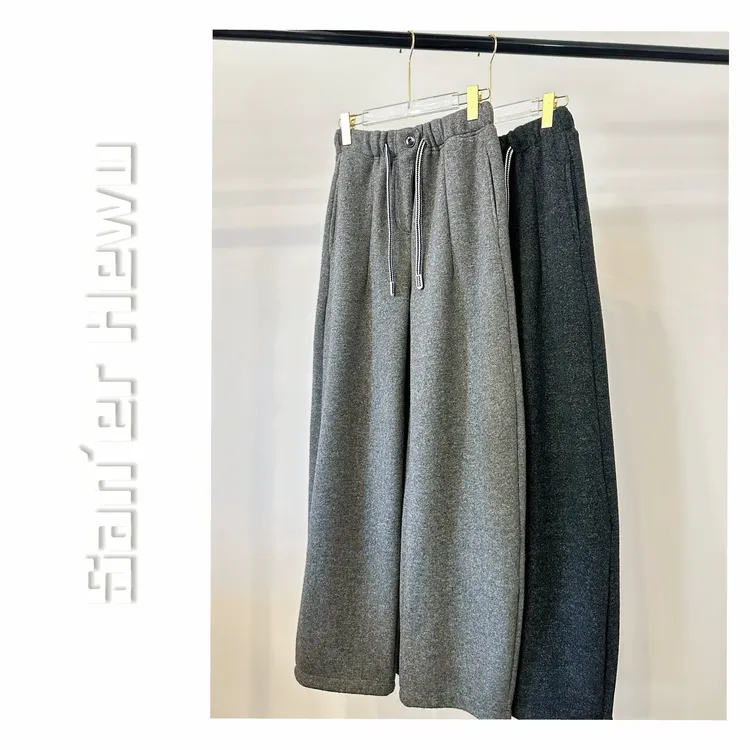 【叁儿禾吾】TRIPHOP 简约舒适设计感裤子女装百搭时尚休闲长裤