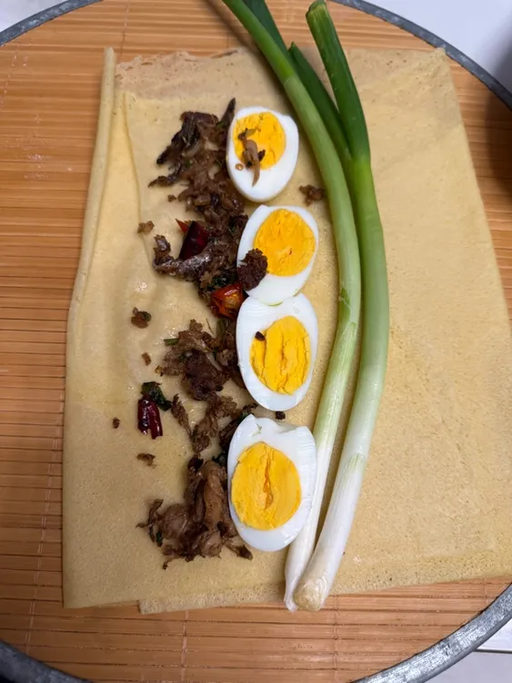 山东临沂小米煎饼纯手工早餐杂粮煎饼临沂煎饼煎饼山东煎饼杂粮