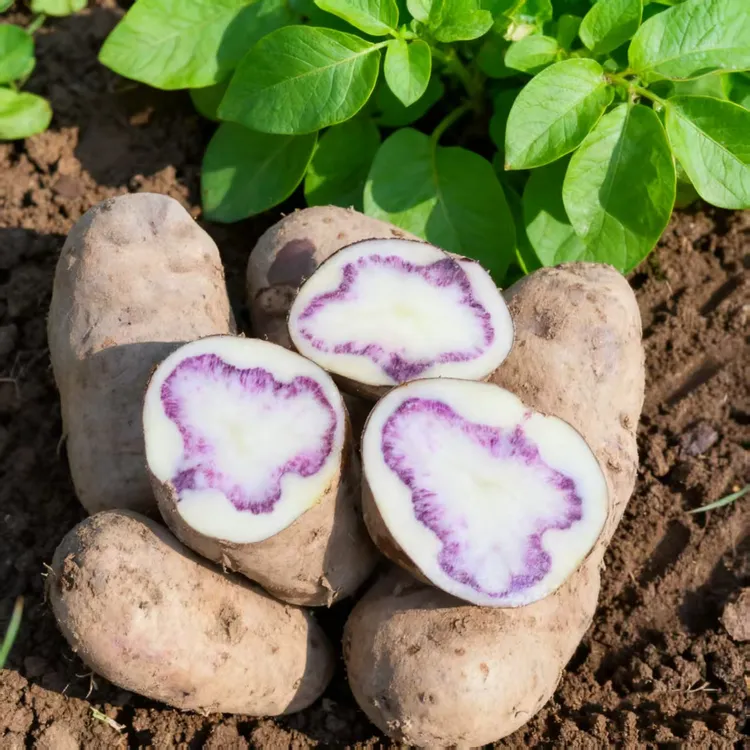 云贵高原花青素土豆乌洋芋新鲜粉糯营养丰富丑洋芋钻心乌紫土豆