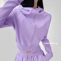 夏春茶美式炸街休闲连帽卫衣女时尚修身开衫运动外套潮ins