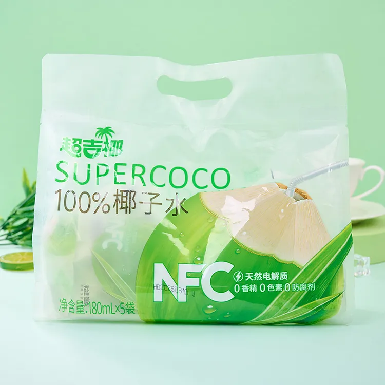 超吉椰NFC100%纯椰子水天然电解质椰子汁健康营养果汁饮料品批发