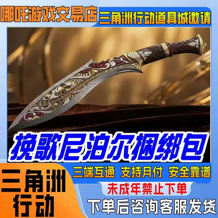 【支持月付】三角洲行动皮肤坠星者捆绑包快速到账S9赛季新皮肤刀皮