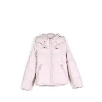 保暖防风时尚户外短款连帽女士简约羽绒服QY-6226