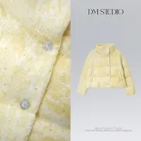 DEDM•STUDIO/小众设计满天星烫钻90鹅绒服外套2511YRF/YR2522033.