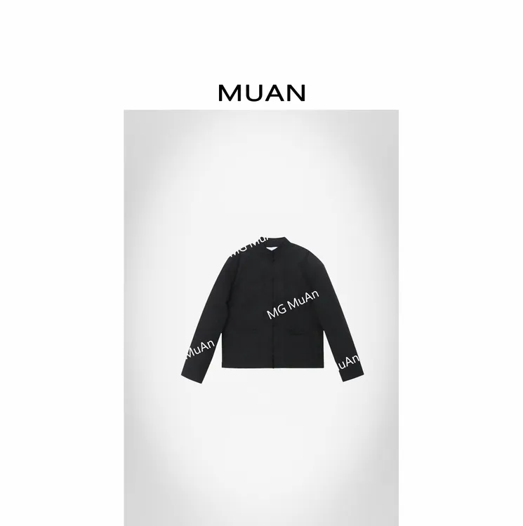 木岸MUAN:《经典老佛爷棉服》定制新中式盘扣棉服外套上衣MG-F1691