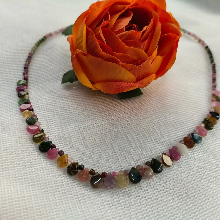 铜合金项链 ھەقىقىي زۇمرەت تاش 项链