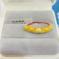 【莹莹专享】足金999饰品 弯管 0.49 GP