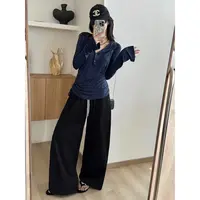 SP【料子巨巨巨舒服】 超好穿的连帽薄款早秋打底上衣t