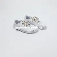 AP洛哥52093XY【编织无胶鞋】牛皮系带白色手工缝底时尚休闲鞋