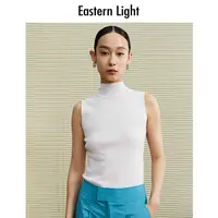 【乙来】160S纯羊毛高领背心+EL2315002