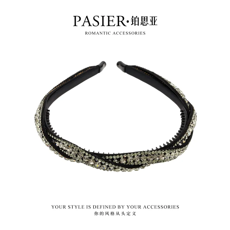 铂思亚 编织闪烁 麻花辫优雅百搭气质发箍思思专属 CC1530