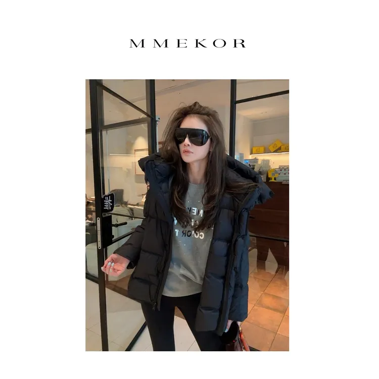 MMEKOR“小年糕”羽绒服 2025新款秋款千金玛德琳百搭外套 30896