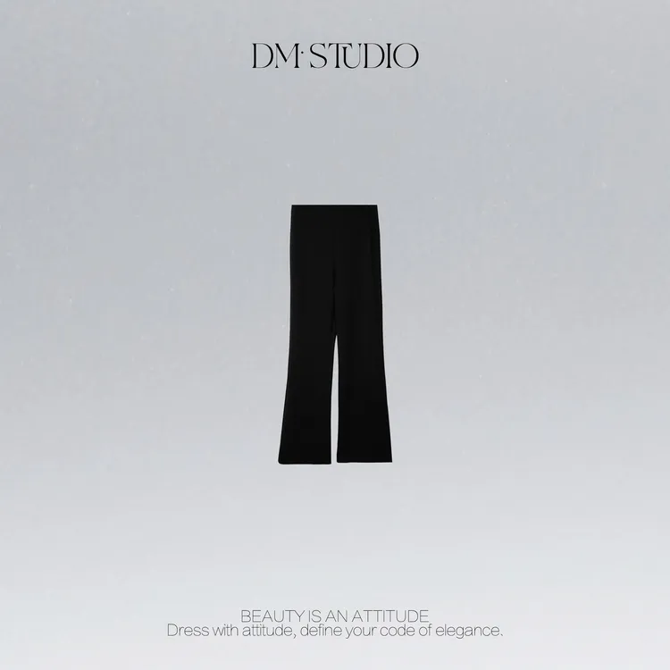 DEDM•STUDIO/气质百搭修身直筒微喇显瘦休闲长裤2510KZ/A67922