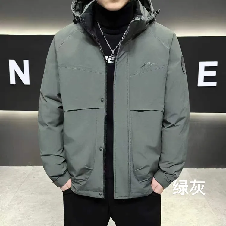 26603连帽可拆卸秋冬季加棉季冲锋衣新款网红潮款户外精品时尚