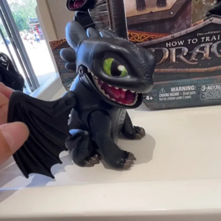 环球影城正品周边代购驯龙高手无牙仔玩偶摆件玩具