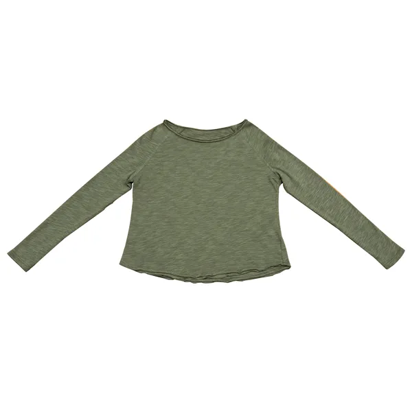 失物招领潮牌女装 2025秋季新款慵懒风纯色长袖T恤48523