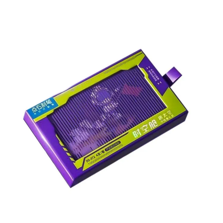 点石DS372时空舱趣太空炫酷中性笔套装礼盒创意双珠速干刷题笔黑