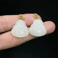 【龙想精选】和田玉佛公吊坠赠链YC3【多样性发其一】约19-19-5mm