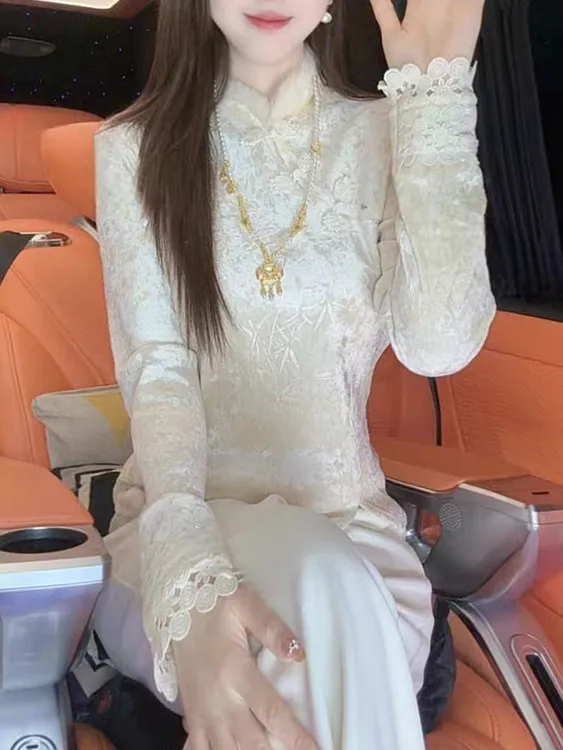 【782】新中式禅意改良盘女国风复古新款唐装高级感上衣