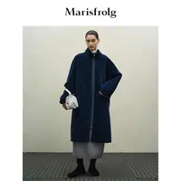 Marisfrolg/玛丝菲尔【艺术时装大衣】冬季新款双面穿皮衣ACFZ4904P