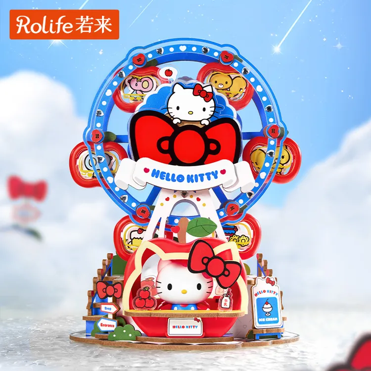 【八音盒】若来X三丽鸥八音盒kitty猫有音乐转动