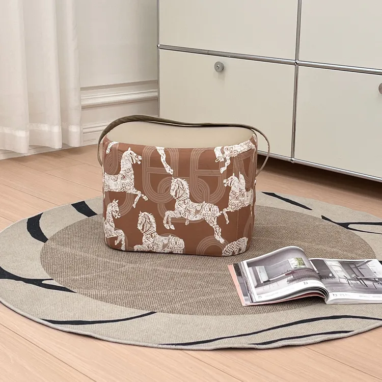 【小白总专属】【小马脚踏】创意轻奢凳沙发凳换鞋凳客厅待客凳休闲脚踏凳