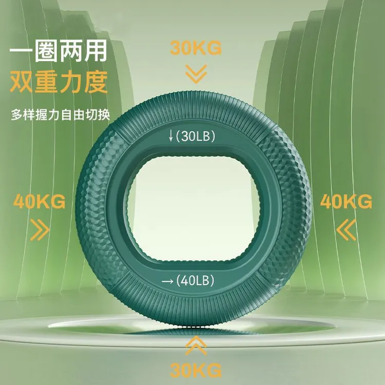 新店福利【福利】双力度手力握力器硅胶握力圈增强臂力腕力手力术