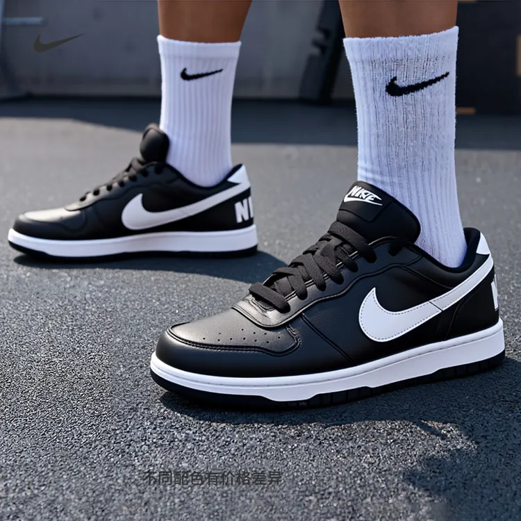 NIKE耐克板鞋男鞋BIG NIKE LOW新款低帮耐磨运动休闲鞋355152-016