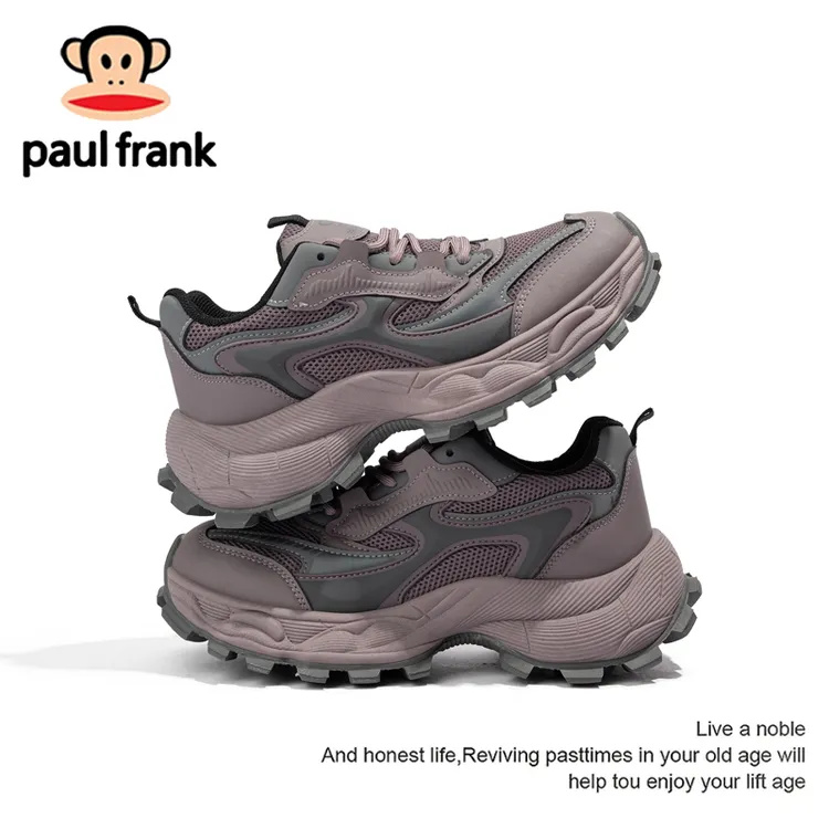 大嘴猴老爹鞋子女2025秋季新款厚底女鞋百搭增女款上班工作休闲鞋