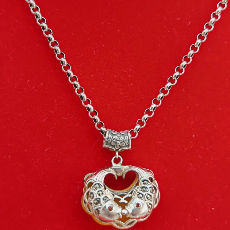 链子925银 新款S925项链好看大气上档次