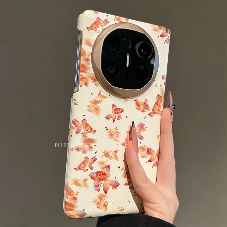 好运国风锦鲤适用华为MateX7典藏版折叠屏手机壳MateX6个性小众X5