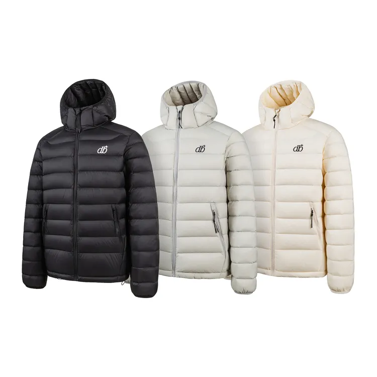 小涩猎新国标90白鸭绒轻薄防泼水排骨羽绒服男女百搭休闲情侣外套