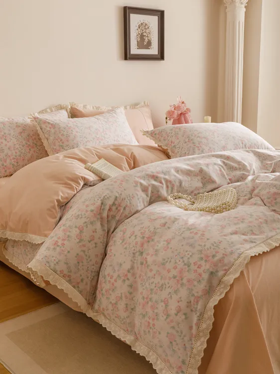 【秘密花园】羽零空气拉绒四件套QD