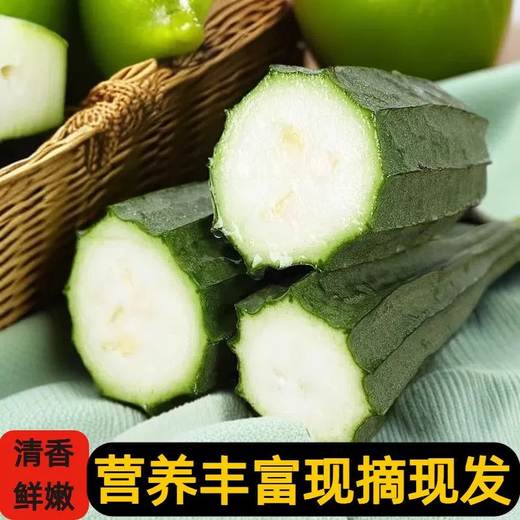 福建闽北新鲜现摘棱角丝瓜现摘现发清甜大肉农家时令蔬菜农家菜