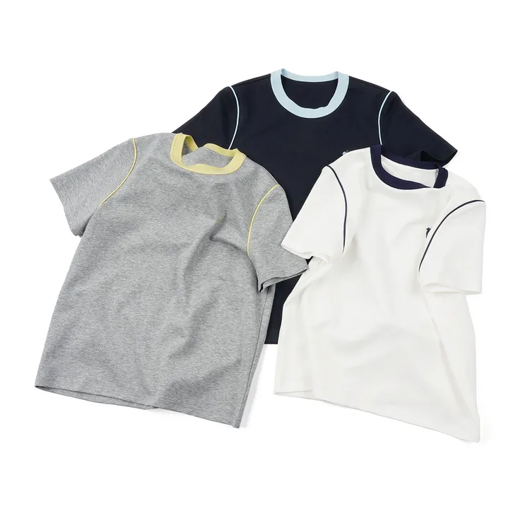 【撞色圆领百搭短袖】MK5ZB0508