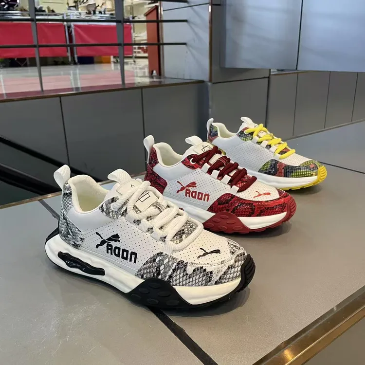 【皮鞋码】新款皮面个性舒适国潮百搭洋气男款潮鞋