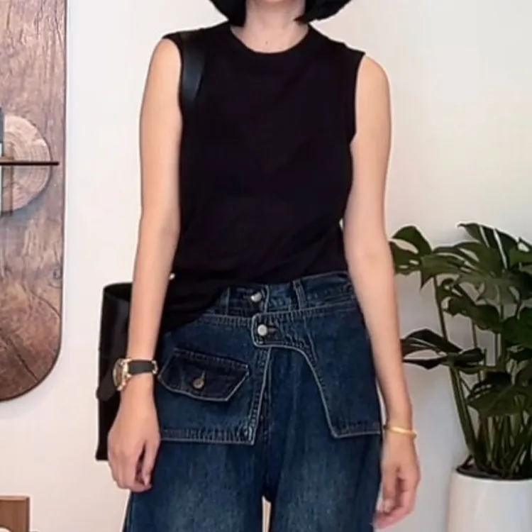 ZUOXIAOQI邂逅后中缝背心11（衣长64-65）