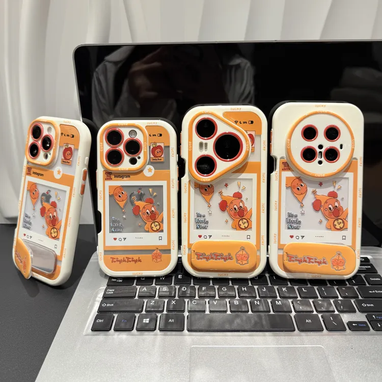 探头星星人支架适用苹果/华为/荣耀/OPPO/VIVO/小米手机壳防摔