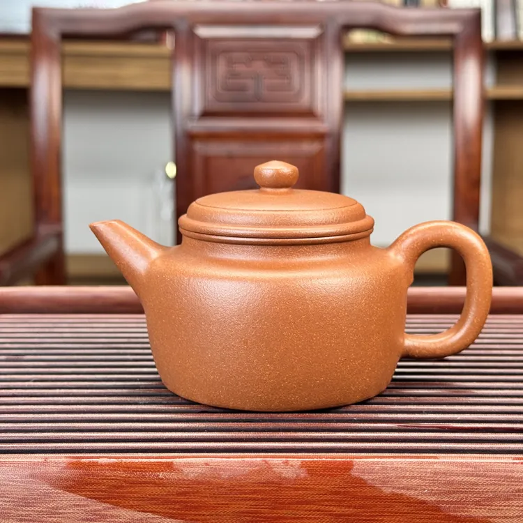 大亨剑流徳钟（200cc），黄龙山原矿降坡泥，全手工，雪勤师徒合作！