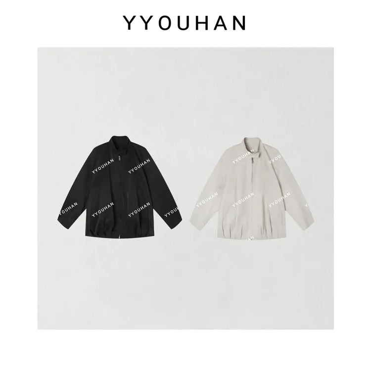 月月不吃鱼 2025春款小众设计调调款欧货双拉链冲锋衣 2502C505