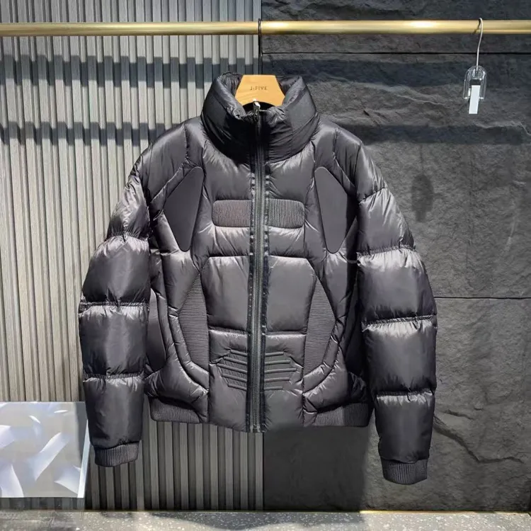 【LazyRoab】"泰坦3·0”老钱风冬季短款高定系列极寒羽绒静奢极简风