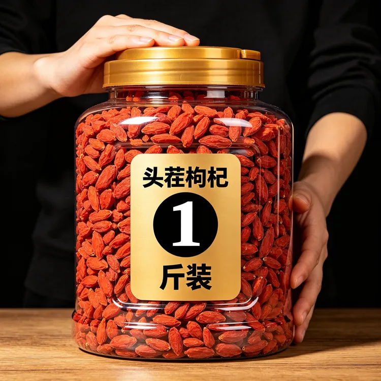 正宗头茬免洗枸杞中宁大颗粒饱满泡茶泡酒煲汤滋补养生宁夏枸杞商品图
