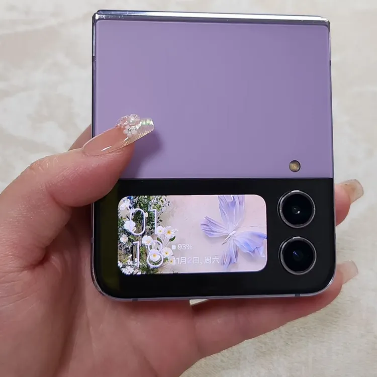 9新 Samsung/三星 Zflip4掌心 5G国行全网通小折叠屏手机原装好物