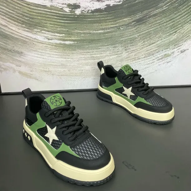 【爆款推荐】888-221新品软底透网时尚百搭休闲运动潮鞋