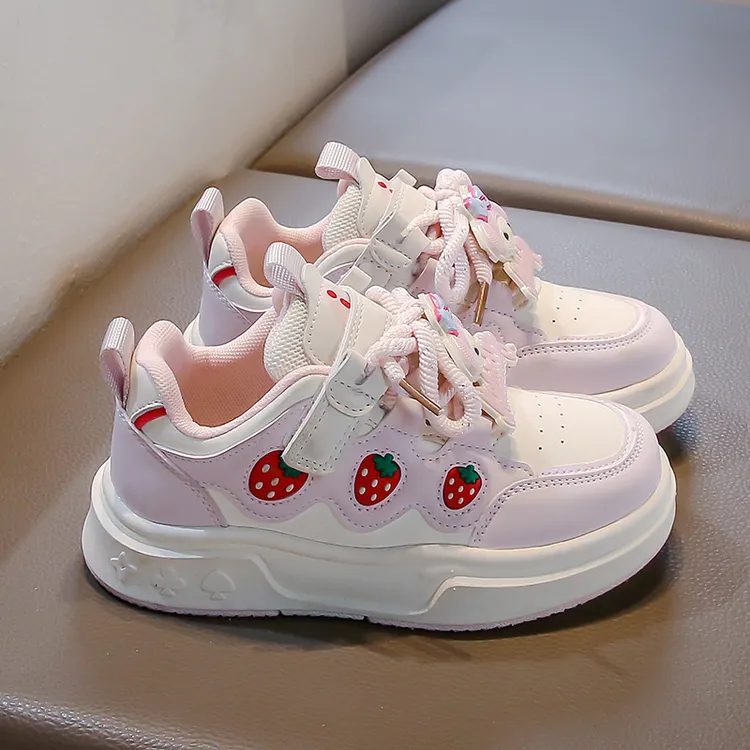 女童板鞋春秋新款中大童软底休闲运动鞋百搭时尚